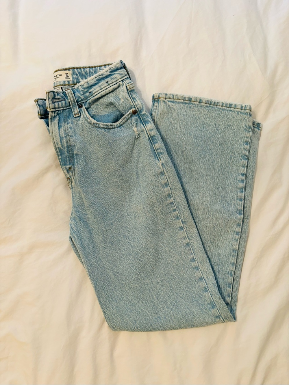 Abercrombie & Fitch High Rise 90s Relaxed Jeans - 24Short